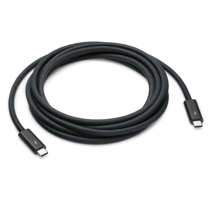 Apple Thunderbolt 4 Pro - Thunderbolt cable - USB-C (M) to USB-C (M) - USB 3.2 / USB4 / Thunderbolt 3 / Thunderbolt 4 / DisplayPort - 3 m - active, Da