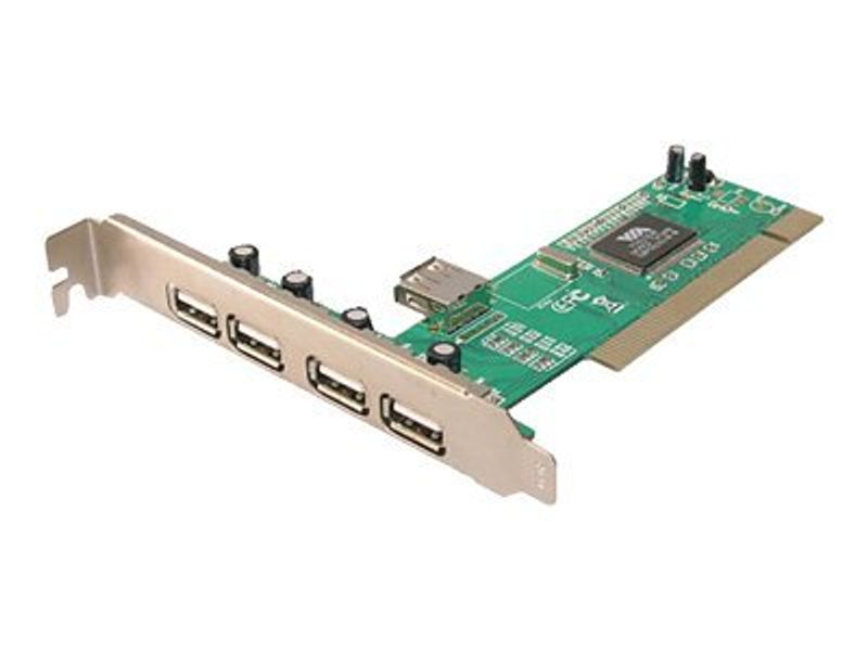 PCI Card, USB 2.0 / 4+1 Port