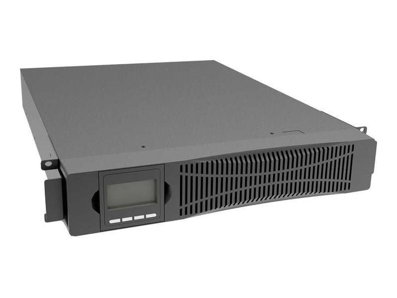 Uninterruptible Power Supply (UPS) Online Rack 19" LCD 3kVA/3kW 6x12V/9Ah 8xC13 1xC19/C20 USB RS232 RJ45 Depth 600mm