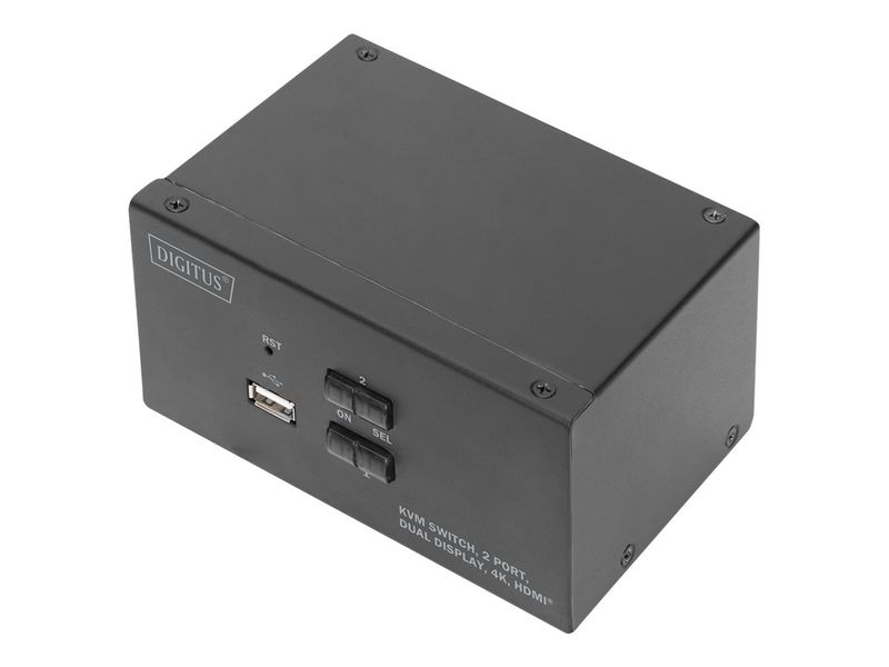 DIGITUS DS-12860 KVM-Switch 2-Port
