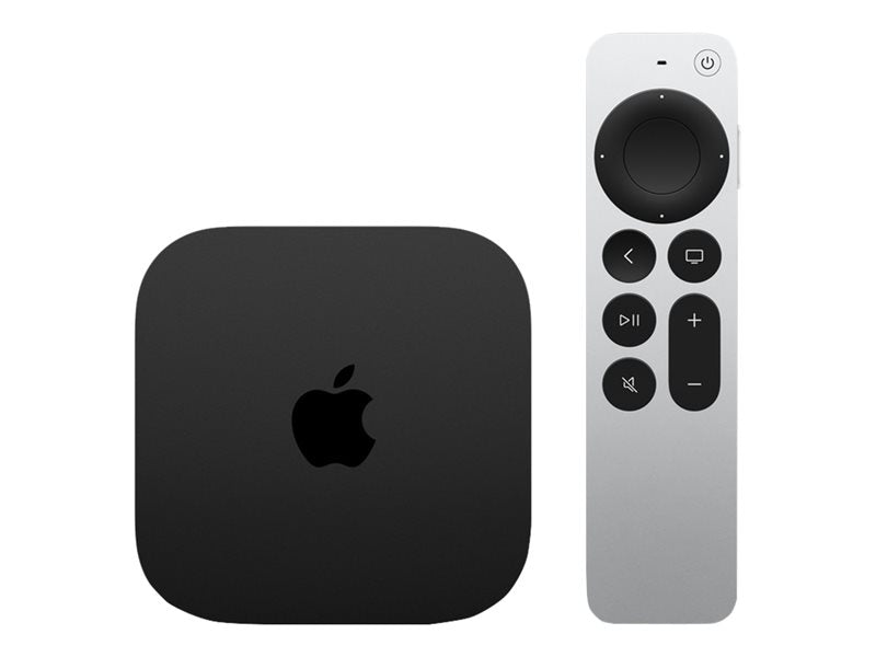 Apple TV 4K (Wi-Fi + Ethernet) - 3rd generation - AV player - 128 GB - 4K UHD (2160p) - 60 fps - HDR