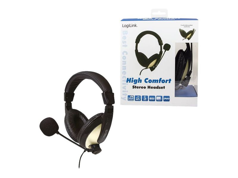 LogiLink Stereo Headset High Comfort