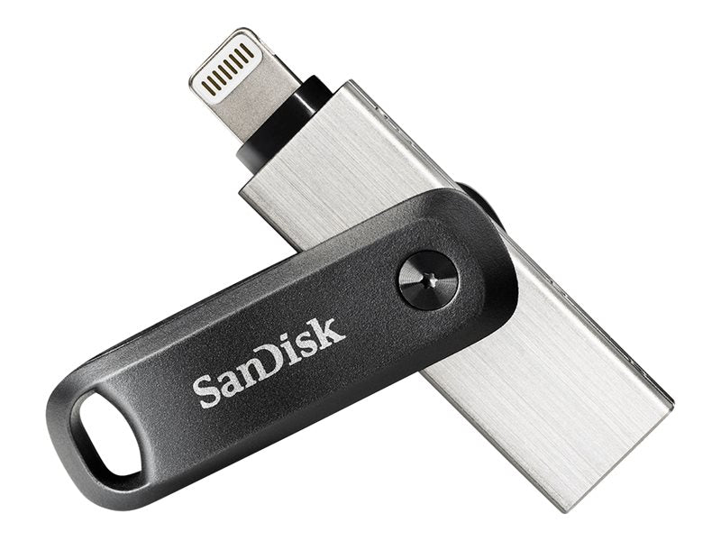 SanDisk SDIX60N-128G-GN6NE USB flash drive 128 GB 3.2 Gen 1 (3.1 Gen 1) Grey, Silver