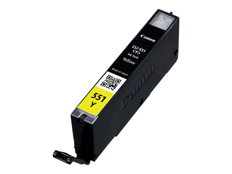 Canon Tinte CLI-551Y 6511B001 Gelb bis zu 347 Seiten gemäß ISO/IEC 24711