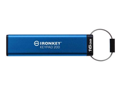 16GB IRONKEY KEYPAD 200 AES-256