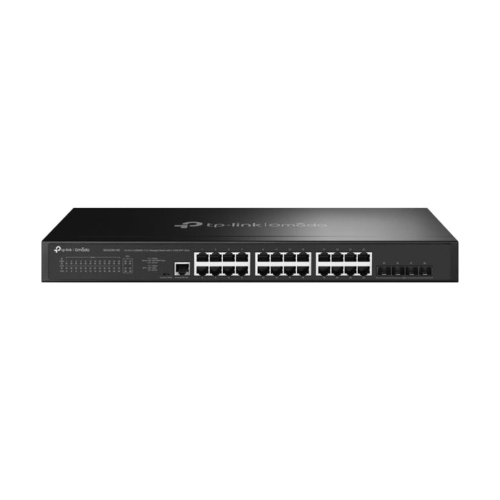 TP-Link JetStream TL-SG3428X-M2 V1.6 - Switch - L2+ - Managed - 24 x 10/100/1000/2.5G + 4 x 10 Gigabit SFP+ - rack-mountable