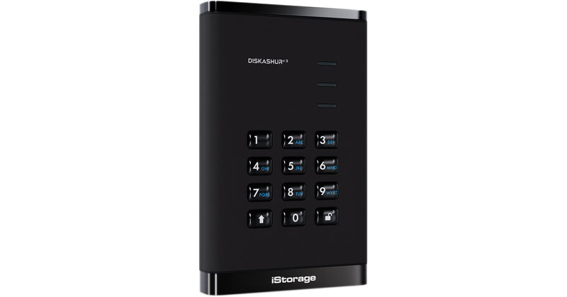 diskAshur3 SSD 256-bit 512GB - Black