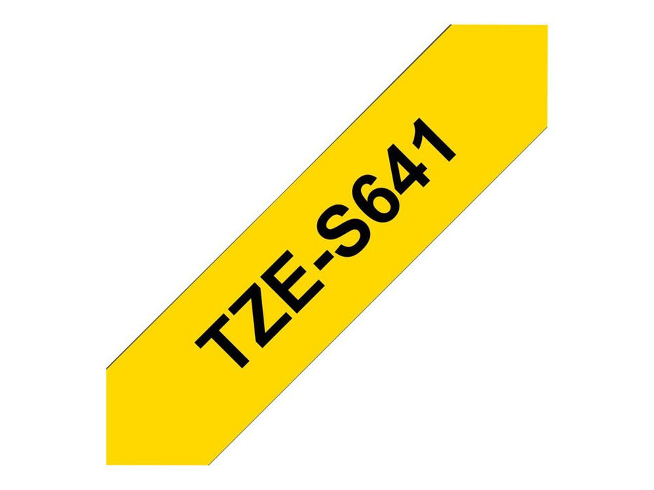 TZE-S641 LAMINATED TAPE 18MM 8M