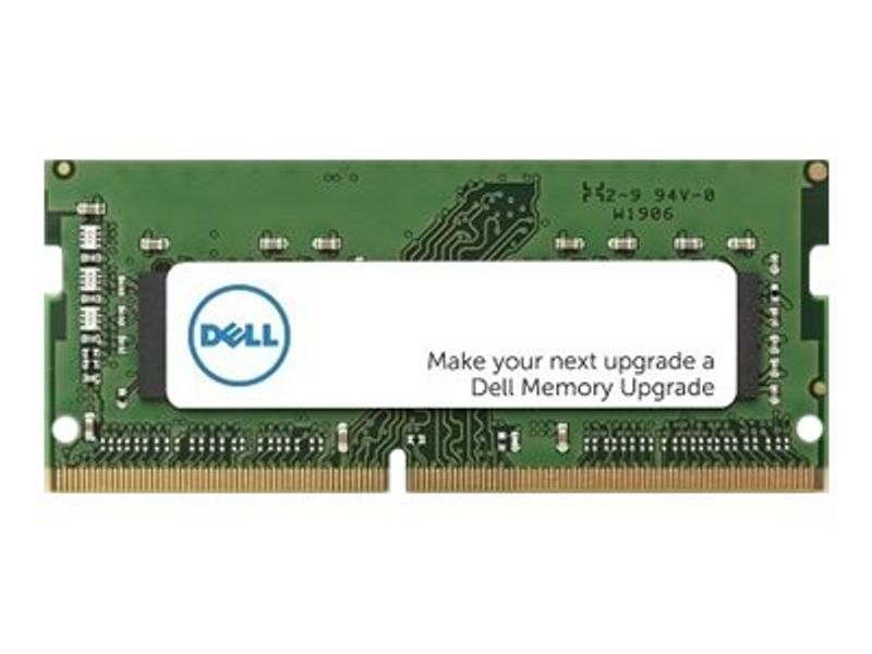 Dell - DDR4 - module - 32 GB - SO-DIMM 260-pin - 3200 MHz / PC4-25600 - unbuffered - non-ECC - Upgrade
