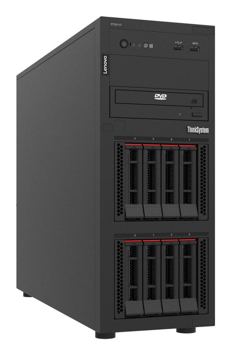 ThinkSystem ST250 V3,  1xIntel Xeon 6353P 8C 2.7GHz 65W,  1x32GB 2Rx8,  ThinkSystem RAID 545-8i PCIe Gen4 12Gb Adapter,   1x800W