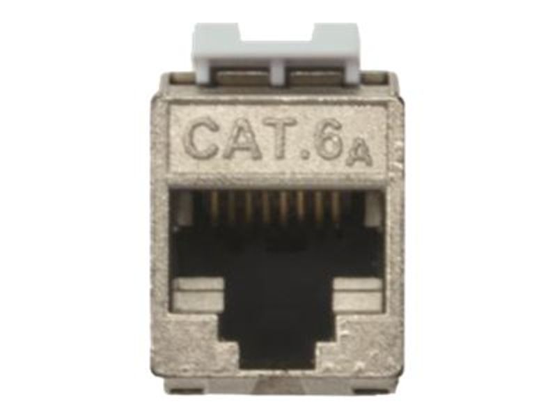 CAT 6A Keystone Jack, shielded tool free connec., set 24 pcs