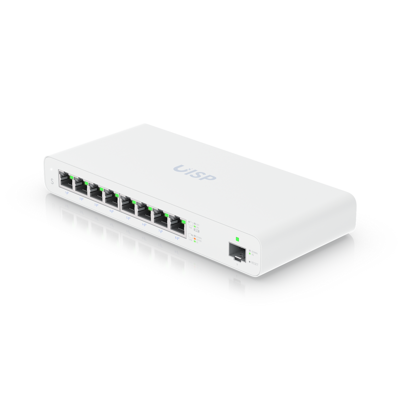 UbiQuiti UniFi UISP Switch Gigabit PoE Switch for MicroPoP Applications - Switch - Fiber Optic (UISP-S)