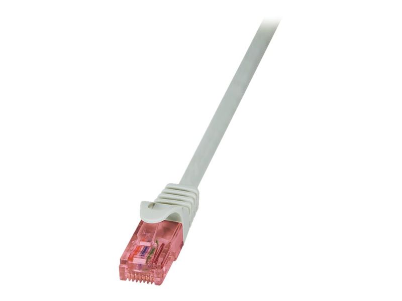"Patch Cable Cat.6 U/UTP BC grey,15m PrimeLine"