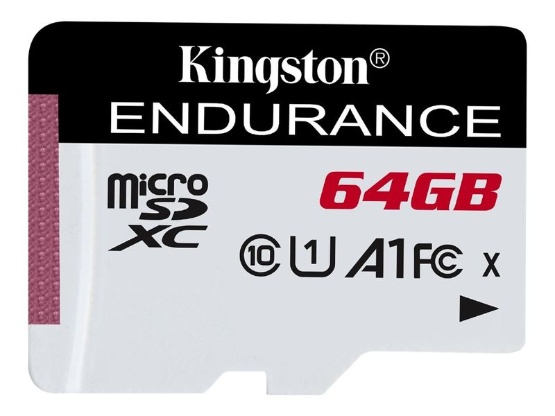 Kingston Technology High Endurance 64 GB MicroSD UHS-I Class 10