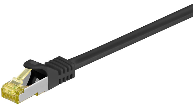Patchkabel CAT6a RJ45 S/FTP PiMF 2m Schwarz