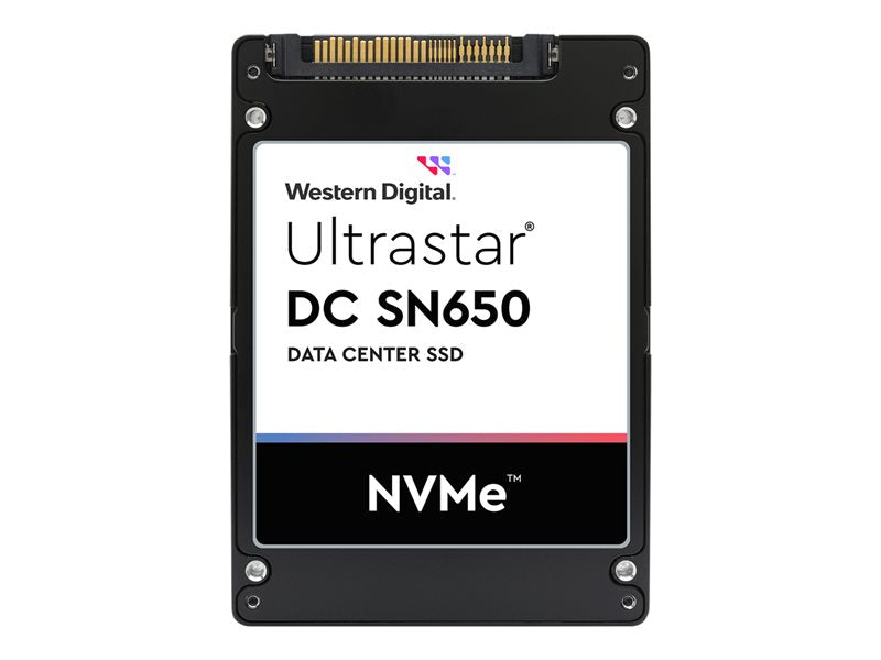 WD Ultrastar DC SN650 WUS5EA1A1ESP5E3 - SSD - 15.36 TB - internal - 2.5" - U.3 PCIe 4.0 (NVMe)