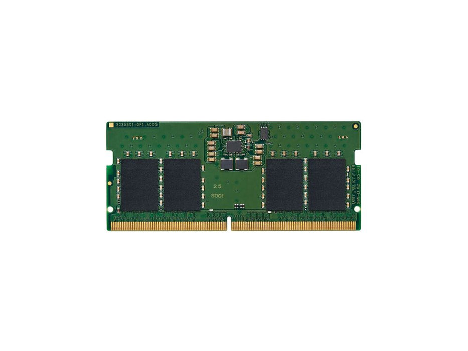 Kingston ValueRAM - DDR5 - module - 8 GB - SO-DIMM 262-pin - 2800 MHz / PC5-44800 - CL46 - 1.1 V - unbuffered - on-die ECC