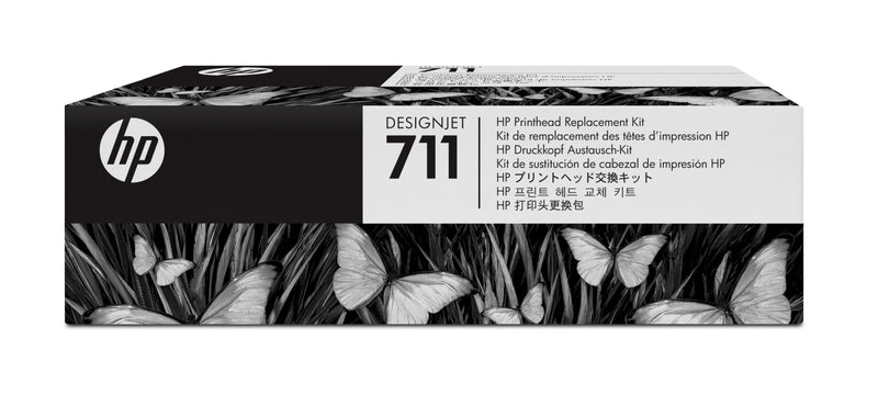 HP 711 - Black, yellow, cyan, magenta - printhead - for DesignJet T100, T120, T120 ePrinter, T125, T130, T520, T520 ePrinter, T525, T530