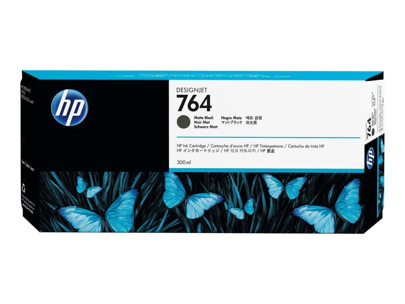 HP 764 Mattschwarz Tintenpatrone 300ml