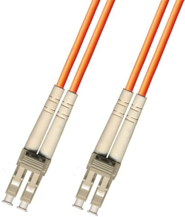 1M LCLC OM4 AQUA FIBRE CABLE