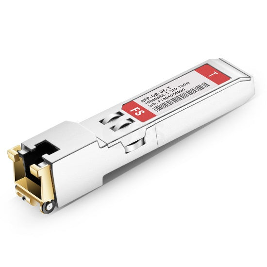 Cisco - SFP (mini-GBIC) transceiver module - 1GbE - 1000Base-T - RJ-45 - for Catalyst ESS9300, Integrated Services Router 11XX, Nexus 7700 F3-Series,