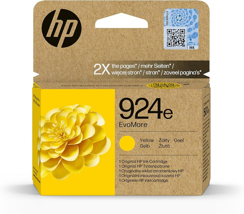 HP 924e EvoMore - Gelb - Original - Tintenpatrone - für Officejet Pro 8130e
