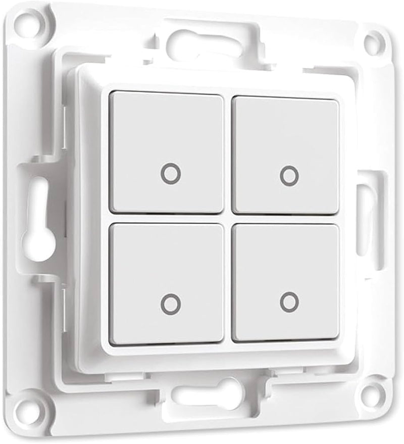 Shelly Accessories Wall Switch 2 Wandtaster 2-fach Weiß