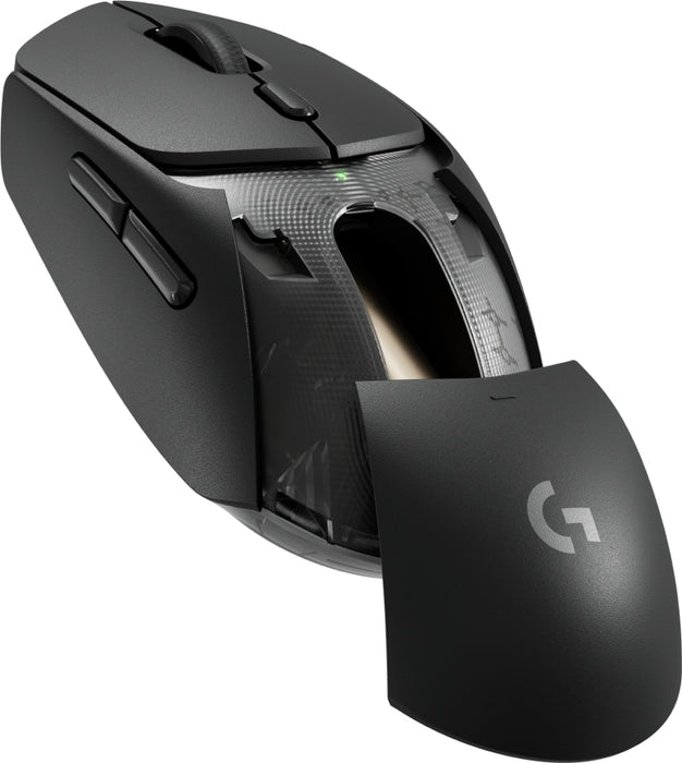 Logitech G G309 - Mouse - gaming - optical - 6 buttons - wireless - 2.4 GHz, Bluetooth - USB Logitech LIGHTSPEED receiver - black