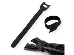 Roline VALUE Strap Cable V`Binder W/Flap. 15cm. 20pcs