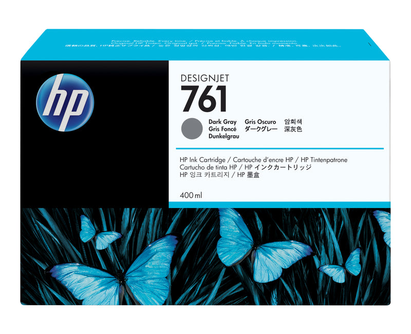 HP 761 Original Tinte dunkel grau Standardkapazitt 400ml 1er-Pack