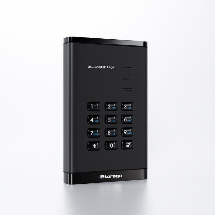 diskAshur PRO3 HDD 256-bit 4TB FIPS 140-3 Level 3