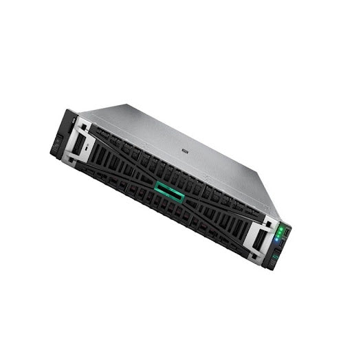HPE ProLiant DL380 Gen11 4510 2.4GHz 12c 1P 64GB-R 8SFF MR408i-o 2x960GB SSD 2x1000W PS EMEA Server - This HPE pre built server includes the following