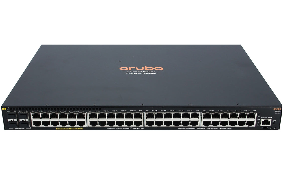 ARUBA 2930F 48G POE+ 4SF