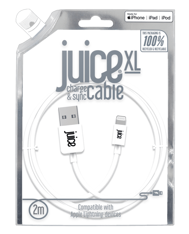 2M ROUND LIGHTNING CABLE