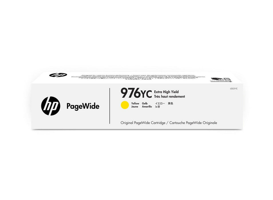 HP - Extra High Yield - yellow - original - PageWide - ink cartridge - for PageWide Managed MFP P57750dw, P55250dw