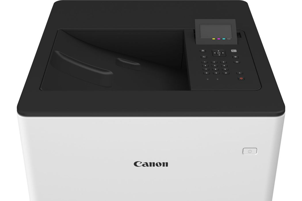 Canon i-SENSYS LBP732CdwPrintercolourDuplexlaserA4/Legal1200 x 1200 dpiup to 38 ppm (mono) / up to 38 ppm (colour)capacity: 650 sheetsUSB 2.0, Gigabit