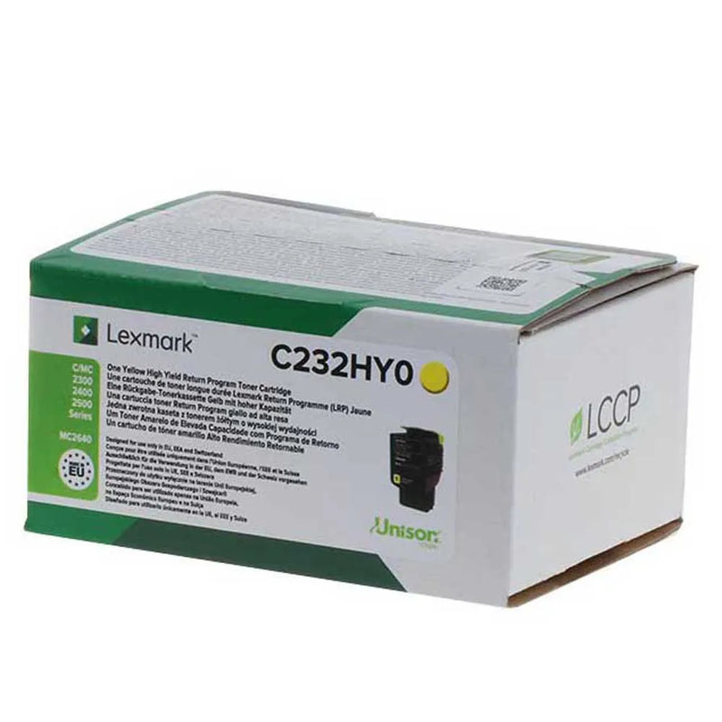 LEXMARK Toner gelb Rck f.C2xxx/ MC2xxx ca. 2.300 Seiten