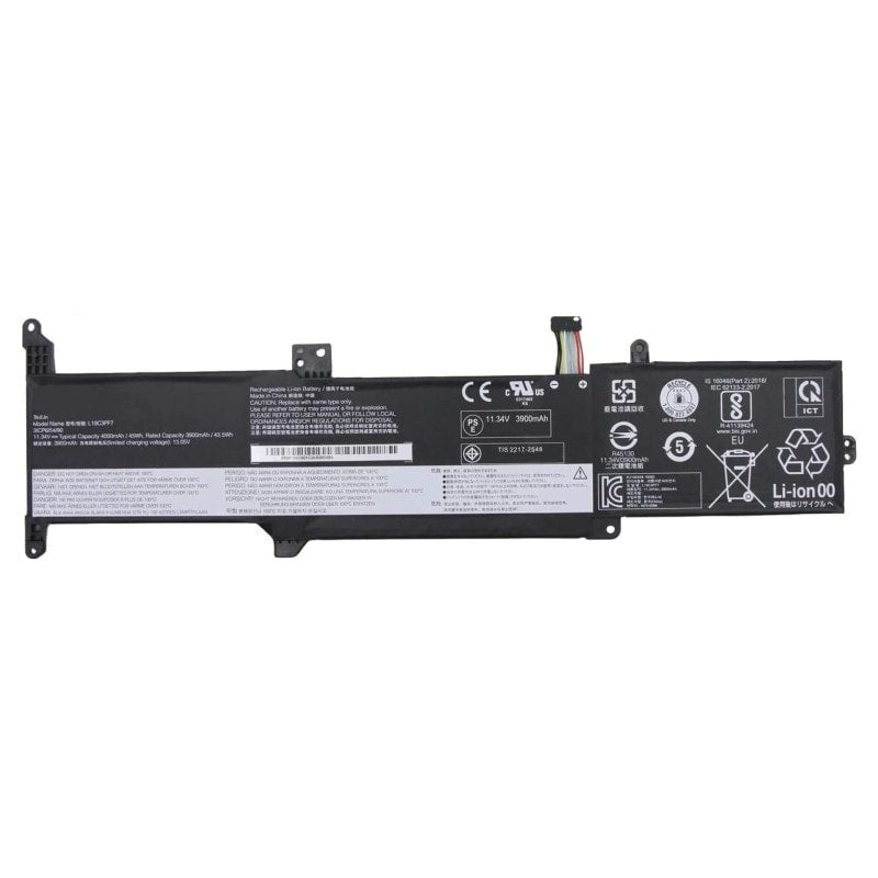 BTI 42Wh 3 cell L21C3PF0 compatible battery for LENOVO IDEAPAD 1 15IRU7 83B4 IDEAPAD 1 15IRU7 IDEAPAD 1 15AMN7 82X5 IDEAPAD 1 15AMN7 82VG