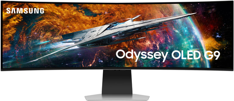 124cm/49 (5120x1440) Samsung Odyssey G9 S49CG954EU 32:9 DualQuadHD Curved Gaming 240Hz 1ms HDR1000 2xHDMI DP USB Black