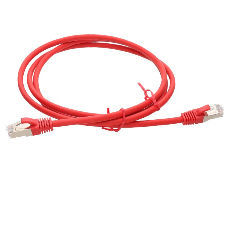 10M CAT6A SSTP RED LS0H CABLE