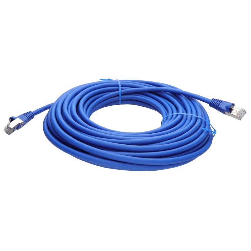 10M CAT6A SSTP BLUE LS0H CABLE
