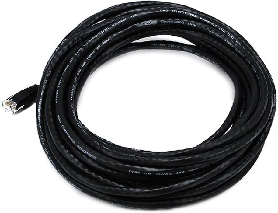 15M CAT6 UTP BLACK LS0H CABLE
