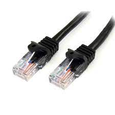 0.5M BLACK RJ45 CAT5E UTP