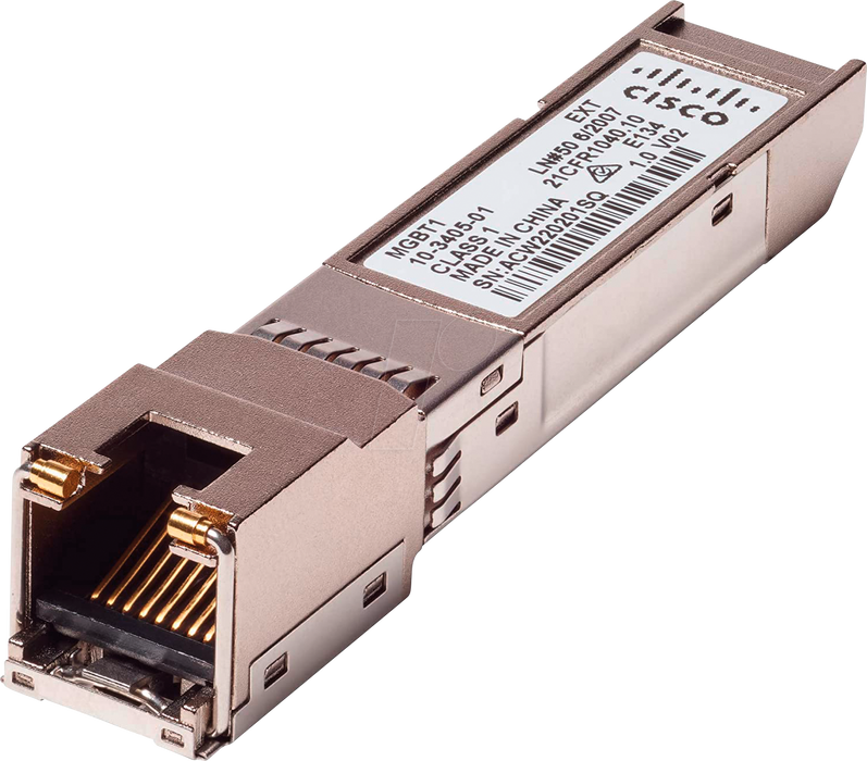 Gigabit Ethernet 1000 Base-T Mini-GBIC SFP Transceiver