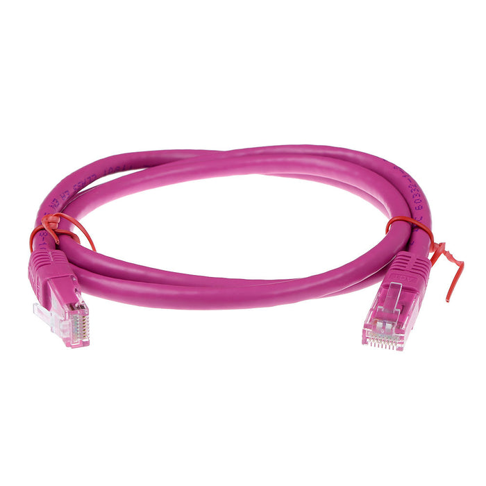 2M PINK RJ45 CAT5E UTP