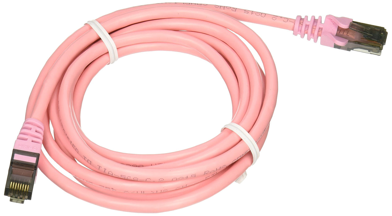 7M PINK RJ45 CAT6 UTP STR/FLUSH