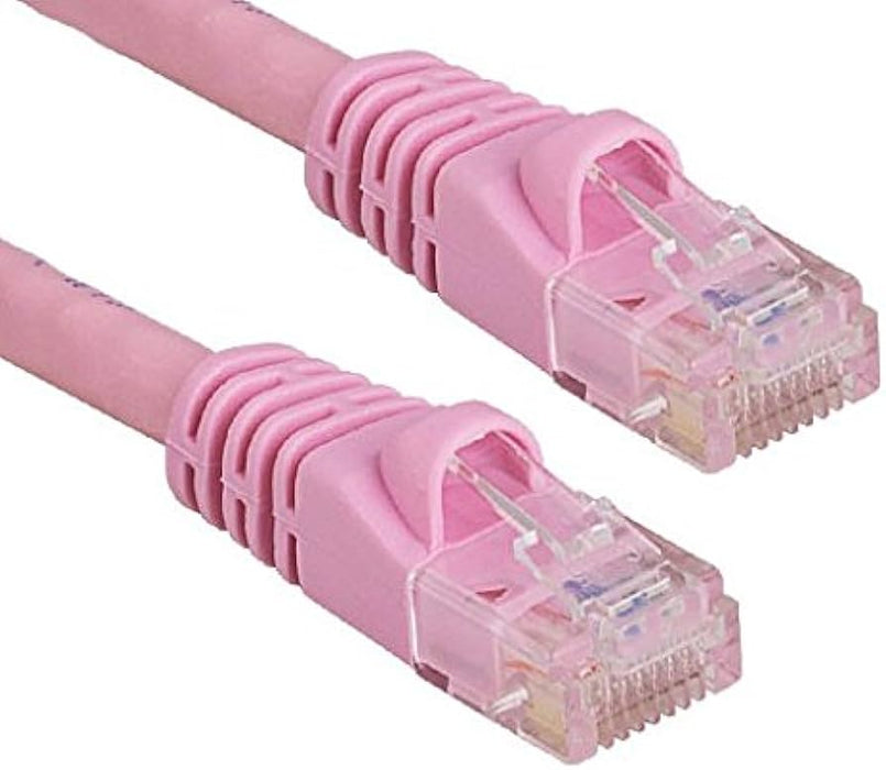 2M PINK RJ45 CAT6 UTP STR/FLUSH