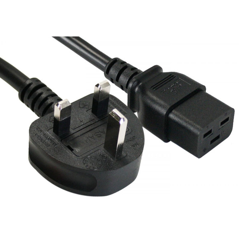 CONNEKTGEAR UK PLUG TO C19 1.5M