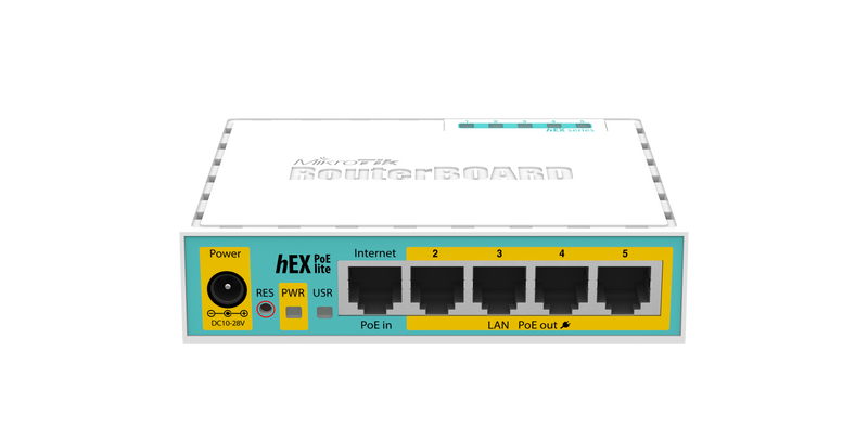 Mikrotik hAP ac 500 Mbit/s White Power over Ethernet (PoE) (RB750UPR2)