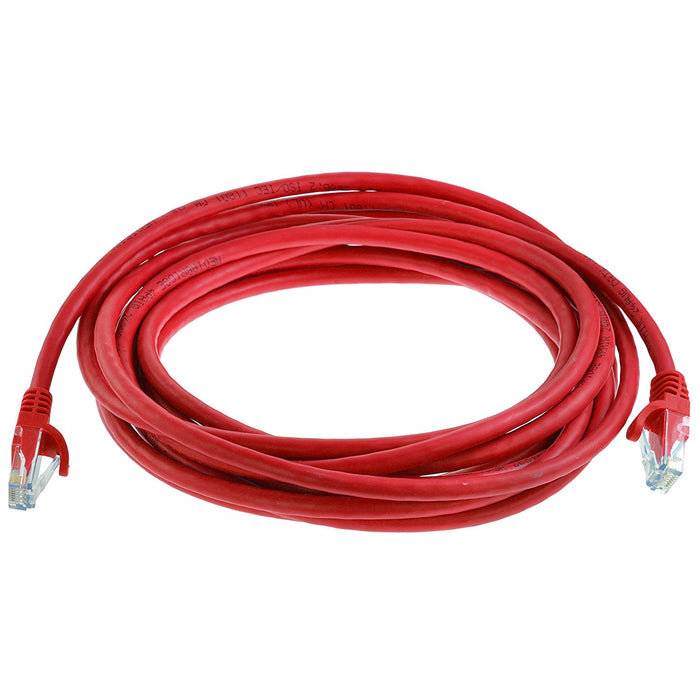 0.5M RED RJ45 CAT5E UTP